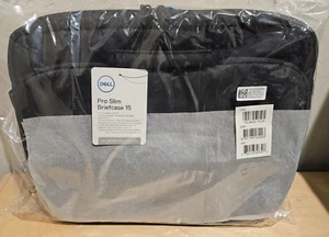 Dell Pro Slim Briefcase Laptop Messenger Bag With Strap 15” PO1520CS 15 - Picture 1 of 3