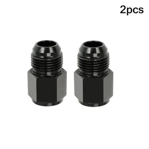 2x -8 AN Female -10 AN Male AN Flare Fitting Reducer Adapter 8AN to 6AN Black US - Picture 1 of 4