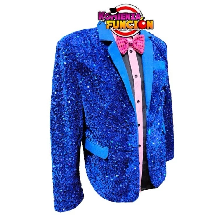 Mexican Professional Clown Suit Vest Theatre Adult Men’s Handmade In Mexico - image 1 of 1