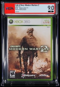 Call of Duty Modern Warfare 2 [206 Code] (Xbox 360) PSA 9.0 CIB Graded 1st Print
