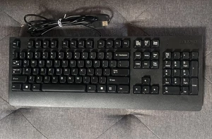 USADO / Teclado Lenovo Preferred Pro II USB con cable 00XH688 / PROBADO - Imagen 1 de 7