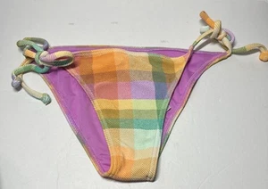 Billabong Warm Waves Tie Side Bikini Bottom M/10 NWT Tropic Medium Coverage - Picture 1 of 13