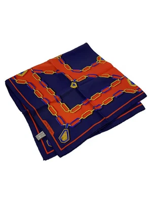 Bufanda Cartier de seda NVY con estampado integral para mujer Foto 1 de 2