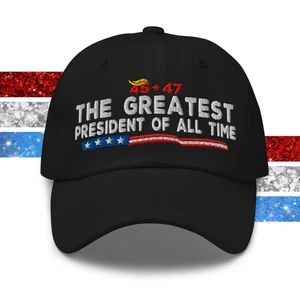 Sombrero de papá "Trump el presidente más grande" American Patrio Paz Presidente Gorra - Imagen 1 de 84