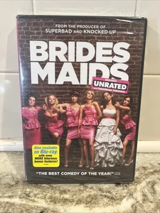 NEW SEALED BRIDESMAIDS (DVD, 2011) Incl Unrated & Theatrical Versions - Picture 1 of 3