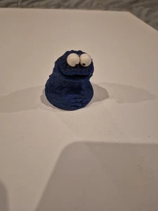 Vintage Jim Henson Sesamstraße Fingerpuppe Krümelmonster Vinyl Gummi 70er - Bild 1 von 5