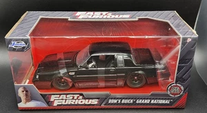 Jada Fast & Furious Dom's 1987 Buick Grand National 1:24 Diecast Car Black - Picture 1 of 14