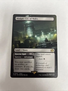 Midgar, City Of Mako Borderless Nonfoil MTG - Picture 1 of 10