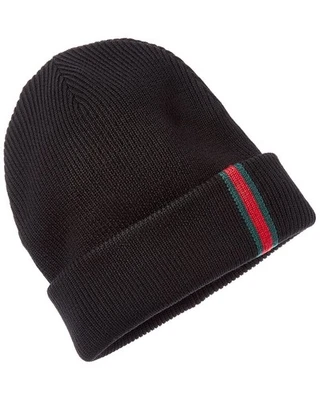 Gorro de lana Gucci para hombre negro M Foto 1 de 2