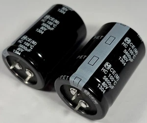 5600uF 80V 105°C 30x45mm Snap In Electrolytic Capacitor Matsushita Quantity 2 - Picture 1 of 4