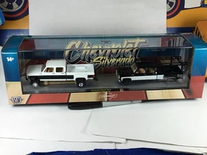 2025 M2 MACHINES 1:64 *GMC TRUCKS* 1973 & 1976 Sierra 3500 Dually Set *NIB* - Picture 1 of 4