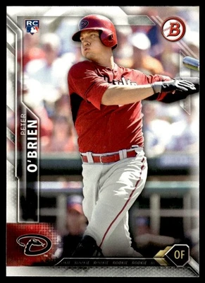2016 Bowman Peter O'Brien Rookie Arizona Diamondbacks #141 - Image 1 of 2