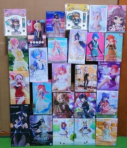 Anime Gemischtes Set LycoReco Re:ZERO OVERLORD usw. Mädchen Figuren Konvolut 25 Set Sale - Bild 1 von 1