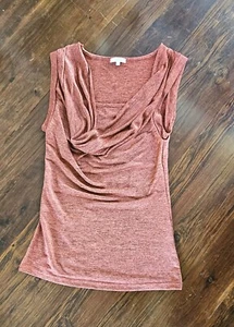 Size M Valley Girl SINGLET style Pretty Top - Picture 1 of 3