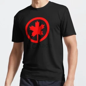 Camiseta activa idea regalo mejor diseño aviación Air Canada MÁS POPULAR - Imagen 1 de 3
