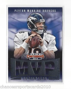 2014 Panini Contenders Peyton Manning Más Vp Contenders #2 Denver Broncos - Imagen 1 de 1
