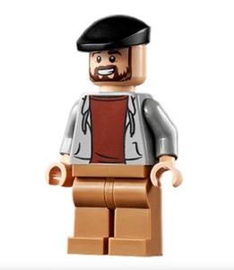 LEGO Bernie the Cab Driver Minifigure Spider-Man 76178 Daily Bugle sh720 - Foto 1 di 1