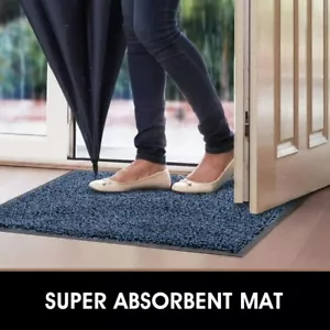 Front Door Mat outside Entrance, Indoor Outdoor Door Mat, Heavy Duty Natural Rub - Picture 1 of 5