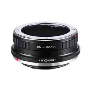 K&F Concept Adapter Ring Olympus OM Lens to Canon EOS R Camera RF R5 R6 - Picture 1 of 7