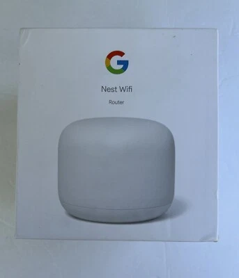 Open Box Google Nest WiFi Router Model H2D AC2200  White - Image 1 of 4