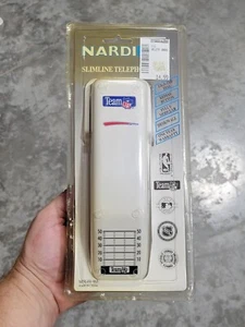 Vintage 1990er Jahre NARDI Team NFL Wand Schreibtisch Telefon versiegelt Neu aus altem Lagerbestand Fußball Haus Telefon - Bild 1 von 11