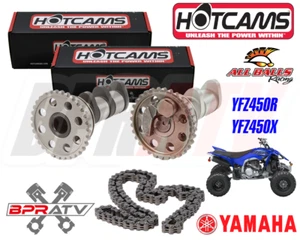 YFZ450R YFZ 450R 450X SE Hot Cams Stage 2 TWO Camshafts & HOT CAMS Timing Chain - Picture 1 of 22