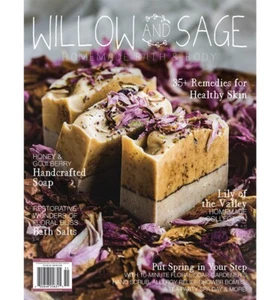 Willow and Sage 35+ Handmade Bath Healthy Skin Soap Wax Feb 2025 Magazine - Foto 1 di 3