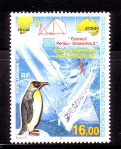French Southern & Antarctic Territory Sc C141 NH ISSUE OF 1997 - PENGUINS.Sc$8 - Picture 1 of 1