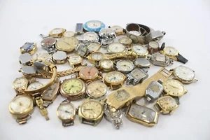 50 teste orologio donna vintage carica manuale Ingersoll Timex Sekonda - non testate - Foto 1 di 6