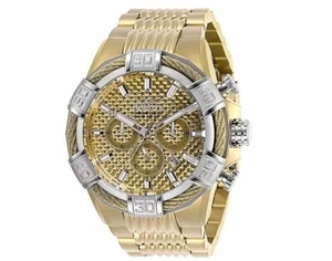 Reloj de pulsera Invicta para hombre 52 mm perno cuarzo cronógrafo acero inoxidable - Imagen 1 de 9