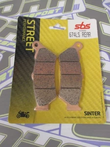 SBS HS Street Sinter HH REAR Brake Pads for Triumph Rocket III 3 Roadster 10-18 - Picture 1 of 1