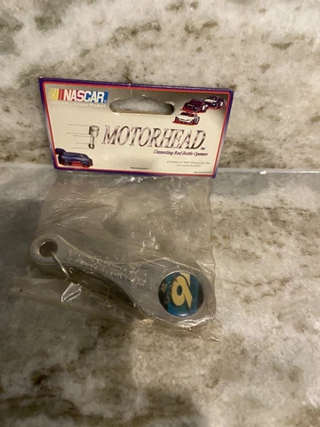 Mark Martin # 6 CHROME CONNECTING ROD / BOTTLE OPENER METAL KEYCHAIN !! Cover