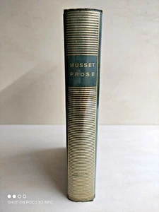 Musset - Oeuvres completes en prose Ed. Gallimard NRF  - Bild 1 von 3