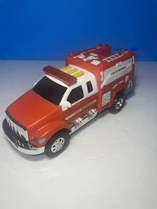 TONKA Pull Back FIRE RESCUE VEHICLE  2008 HASBRO 7”x 3” Sounds And Lights works” - Picture 1 of 6