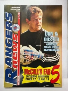 1995/96 (GLASGOW) RANGERS NEWS 28-02-1996 AUSGABE NR. 1178 WÖCHENTMAGAZIN - Bild 1 von 1