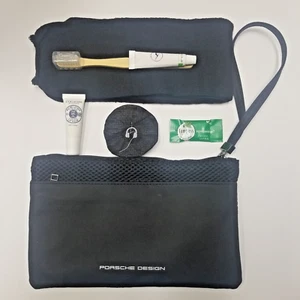 Lufthansa PORSCHE DESIGN Business Class Amenity Case Glasses Case with Amenities - Picture 1 of 11