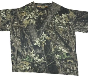 Vintage Mossy Oak Camo Classics Break Up Pocket  T-Shirt Mens 3XL Short Sleeve - Picture 1 of 10