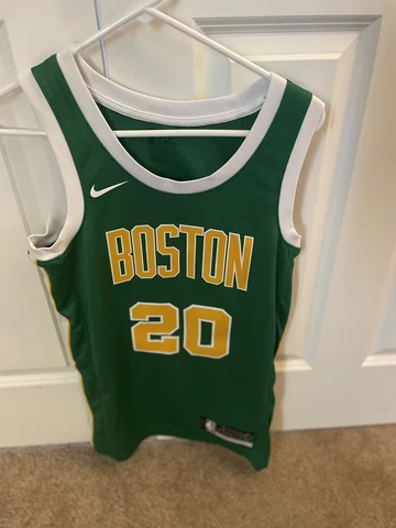 BOSTON CELTICS Gordon Hayward #20 NIKE NBA Basketball Uniform Jersey Sz Small Cover