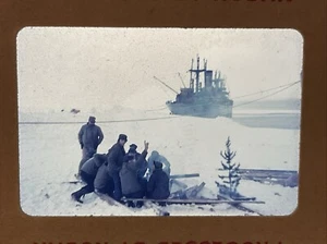 Antarctica Operation Deep Freeze 1957 Navidad 35 mm transparencia diapositiva - Imagen 1 de 2