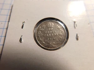 Canada 10 Cents -1910 silver edward vii# 1928 - Picture 1 of 2