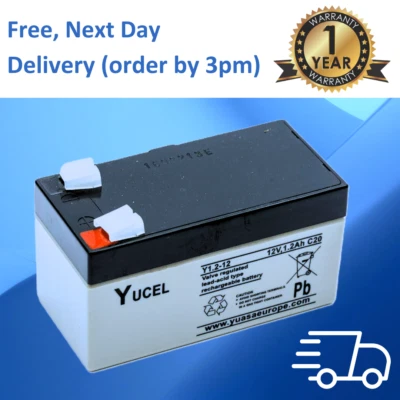 Replacement for BJ32-19G207C-AA Auxiliary Battery Range Rover Evoque 12V 1.2 Ah - Image 1 of 3