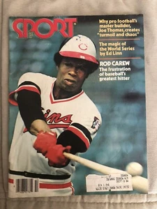 SPORT Magazine, OCTOBER 1977, ROD CAREW Cover, MAGIC OF THE WORLD SERIES! - Picture 1 of 1