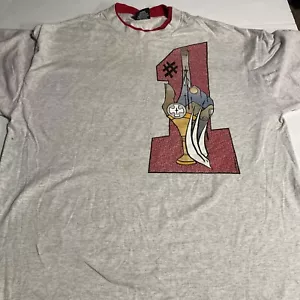 Camicia vintage punto singolo Gesù Dio religione religiosa salmo 48:1 - Foto 1 di 3