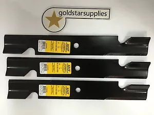 3 X STANDARD RIDE-ON MOWER BLADES TO SUIT SELECTED FERRIS 52" & 36" CUT - Picture 1 of 2