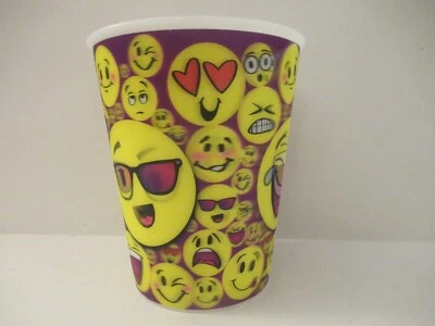 McDonald's - Emoji 3-D Plastic 12 Oz Reusable Cup - Happy Meal Toy 2016 BPA Free - Image 1 of 4
