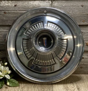 Vintage Plymouth Belvedere Hubcap 14” Wheel Cover Aluminum & Plastic 1960s - Picture 1 of 10