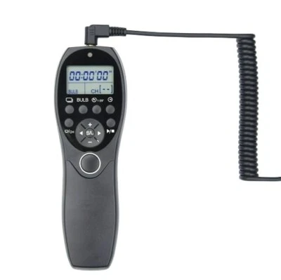 LCD Timer Shutter Release Remote Control Cord f/ PENTAX 645Z 645D K3 K5 K30 K20D - Image 1 of 3