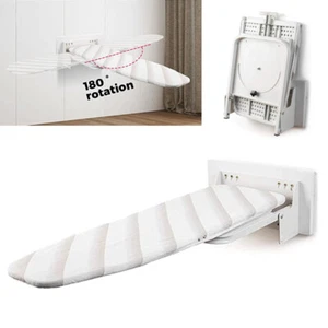 Professional Folding Ironing Board Home Wall-Mounted Ironing Board 180° Swivel - Picture 1 of 11