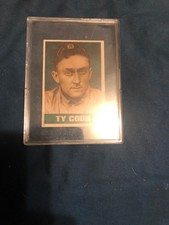 An early unknown year TY COBB CARD
