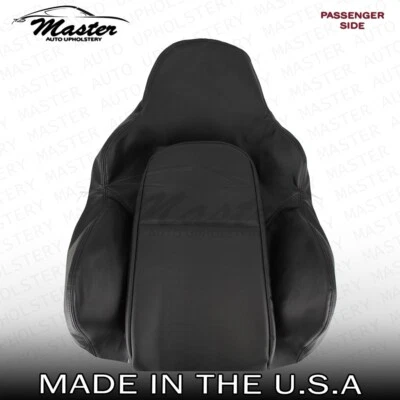 Cubierta de asiento de cuero negra con techo lateral delantero para pasajero Volkswagen R32 2003 Foto 1 de 4